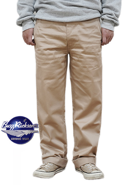 バズリクソンズ Buzz Rickson's チノ パンツ オリジナル スペック ORIGINAL SPEC CHINOS BR40025A