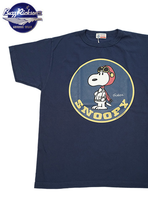 メール便可 】【 BUZZ RICKSON'S×PEANUTS（バズリクソンズ×ピーナッツ