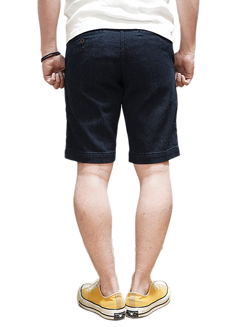 JAPAN BLUE JEANS (ジャパンブルージーンズ) 】 刺し子ショーツ [ 11oz. INDIGO SASHIKO ] - Lua