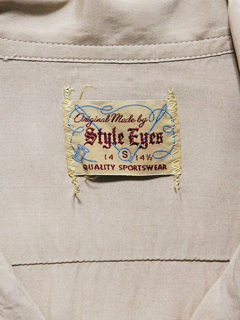 STYLE EYES（スタイルアイズ） 】 半袖レーヨンボーリングシャツ S/S