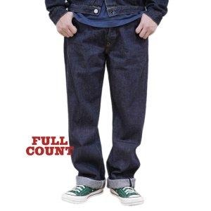 画像: 【 FULLCOUNT（フルカウント） 】　【 11.5oz. 】 ワイドストレートジーンズ　[ Wide Denim (Super Smooth) ] [ One Wash ]