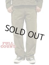 画像: 【 FULLCOUNT（フルカウント） 】　Old Japanese Twill USN Trousers [ OLIVE ]