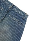 画像10: 【 FULLCOUNT（フルカウント） 】　Indigo Wabash Stripe Farmers Trousers [ Hard Wash ]