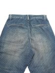 画像9: 【 FULLCOUNT（フルカウント） 】　Indigo Wabash Stripe Farmers Trousers [ Hard Wash ]