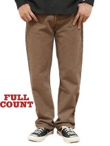 画像: 【 FULLCOUNT（フルカウント） 】　Paraffin Canvas Straight Pants [ Regular Straight ] [ BROWN ]