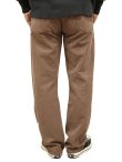 画像2: 【 FULLCOUNT（フルカウント） 】　Paraffin Canvas Straight Pants [ Regular Straight ] [ BROWN ]