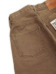 画像8: 【 FULLCOUNT（フルカウント） 】　Paraffin Canvas Straight Pants [ Regular Straight ] [ BROWN ]