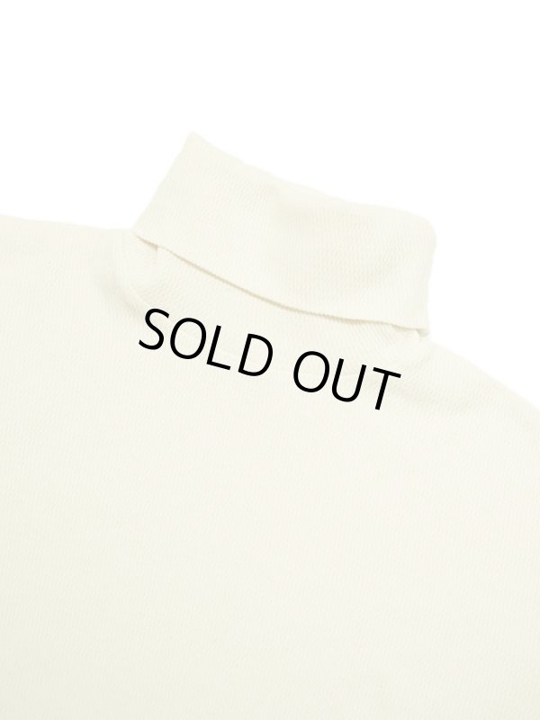 画像3: 【 DUBBLEWORKS（ダブルワークス） 】　タートルネックサーマル　[ ThermalTurtle Neck Tee ] [ NATURAL ] 【 メール便可 】