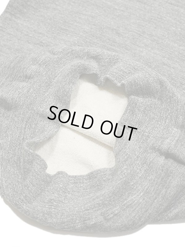 画像6: 【 DUBBLEWORKS（ダブルワークス） 】　吊り編みタートルネックスウェット　[ Tsuriami Turtle Neck Sweat ] [ H.CHARCOAL ]