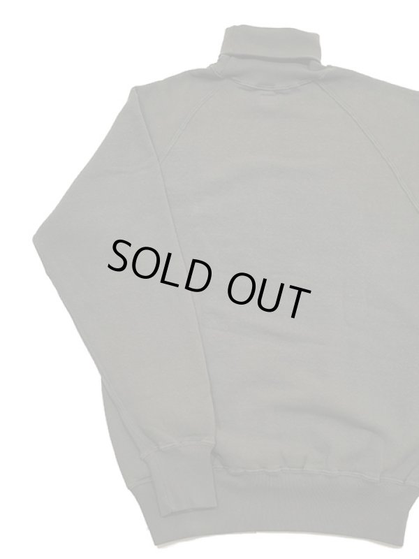 画像2: 【 DUBBLEWORKS（ダブルワークス） 】　吊り編みタートルネックスウェット　[ Tsuriami Turtle Neck Sweat ] [ SUMIKURO ]