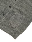 画像4: 【 DUBBLEWORKS（ダブルワークス） 】　吊り編みスウェットカーディガン　[ Tsuriami Sweat Cardigan ] [ H.CHARCOAL ]