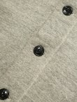 画像7: 【 DUBBLEWORKS（ダブルワークス） 】　吊り編みスウェットカーディガン　[ Tsuriami Sweat Cardigan ] [ H.GRAY ]