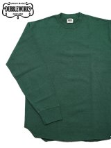 画像: 【 DUBBLEWORKS（ダブルワークス） 】　ヘヴィウエイト長袖Tシャツ [ Heavy Weight Long Sleeve Tee ] [ GREEN ] 【 メール便可 】