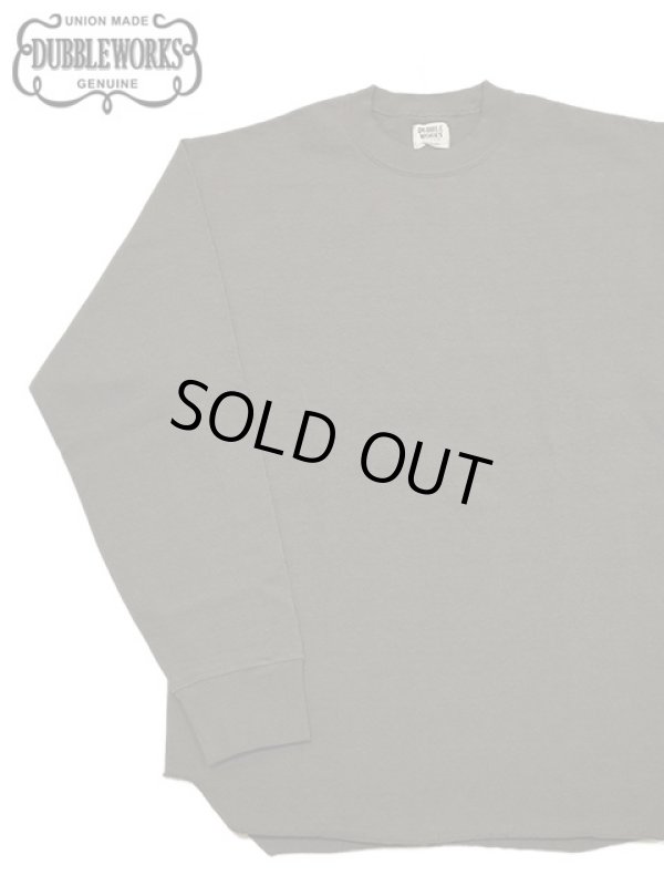 画像1: 【 DUBBLEWORKS（ダブルワークス） 】　ヘヴィウエイト長袖Tシャツ [ Heavy Weight Long Sleeve Tee ] [ SUMIKURO ] 【 メール便可 】