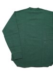 画像2: 【 DUBBLEWORKS（ダブルワークス） 】　ヘヴィウエイト長袖Tシャツ [ Heavy Weight Long Sleeve Tee ] [ GREEN ] 【 メール便可 】