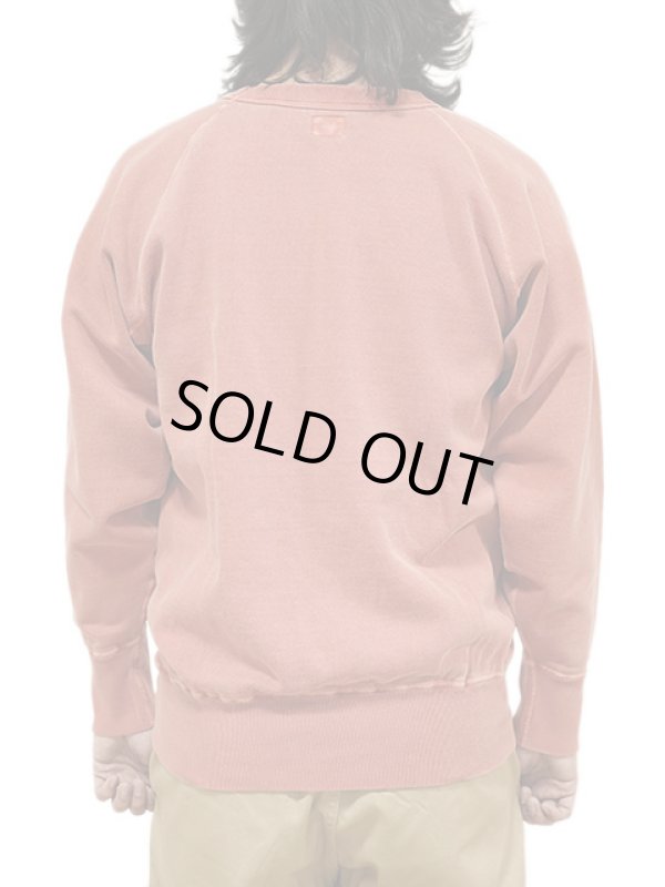 画像10: 【 DUBBLEWORKS（ダブルワークス） 】　ピグメントプリントスウェット　[ FADED SWEAT SHIRTS ] [ ILION ] [ PD.RED ]