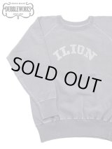 画像: 【 DUBBLEWORKS（ダブルワークス） 】　ピグメントプリントスウェット　[ FADED SWEAT SHIRTS ] [ ILION ] [ PD.NAVY ]