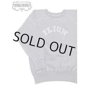 画像: 【 DUBBLEWORKS（ダブルワークス） 】　ピグメントプリントスウェット　[ FADED SWEAT SHIRTS ] [ ILION ] [ PD.NAVY ]