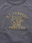 画像4: 【 DUBBLEWORKS（ダブルワークス） 】　ピグメントプリントスウェット　[ FADED SWEAT SHIRTS ] [ COUGARS ] [ PD.NAVY ]