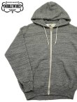 画像1: 【 DUBBLEWORKS（ダブルワークス） 】　吊り編みフルジップスウェットパーカー　[ Tsuriami Zip-Up Sweat Parka ] [ H.CHARCOAL ]