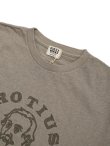 画像3: 【 DUBBLEWORKS（ダブルワークス） 】　プリントTシャツ [ Printed Tee ] [ GROTIUS ] [ GRAY ] 【 メール便可 】