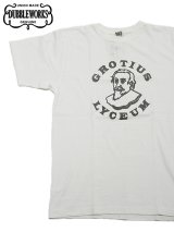 画像: 【 DUBBLEWORKS（ダブルワークス） 】　プリントTシャツ [ Printed Tee ] [ GROTIUS ] [ OFF WHITE ] 【 メール便可 】
