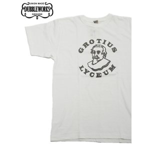 画像: 【 DUBBLEWORKS（ダブルワークス） 】　プリントTシャツ [ Printed Tee ] [ GROTIUS ] [ OFF WHITE ] 【 メール便可 】