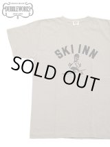 画像: 【 DUBBLEWORKS（ダブルワークス） 】　プリントTシャツ [ Printed Tee ] [ SKIINN ] [ GRAY ] 【 メール便可 】