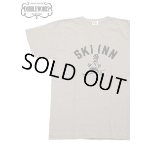 画像: 【 DUBBLEWORKS（ダブルワークス） 】　プリントTシャツ [ Printed Tee ] [ SKIINN ] [ GRAY ] 【 メール便可 】