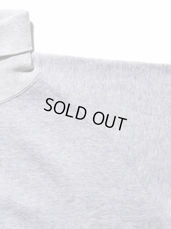 画像4: 【 DUBBLEWORKS（ダブルワークス） 】　タートルネックスウェット　[ Turtle Neck Sweat ] [ GRAY ]