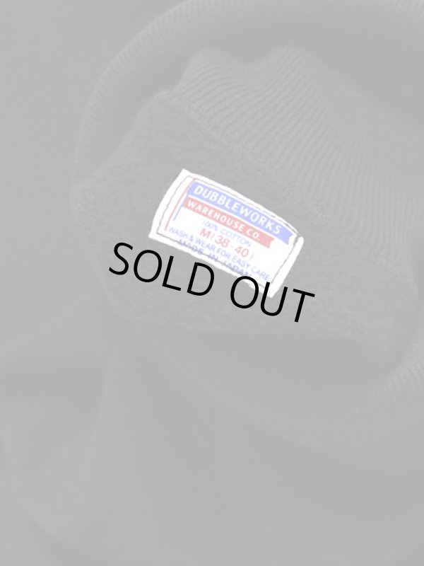 画像6: 【 DUBBLEWORKS（ダブルワークス） 】　タートルネックスウェット　[ Turtle Neck Sweat ] [ I.BLACK ]