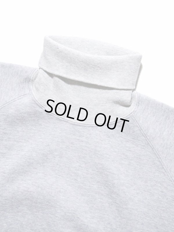 画像3: 【 DUBBLEWORKS（ダブルワークス） 】　タートルネックスウェット　[ Turtle Neck Sweat ] [ GRAY ]