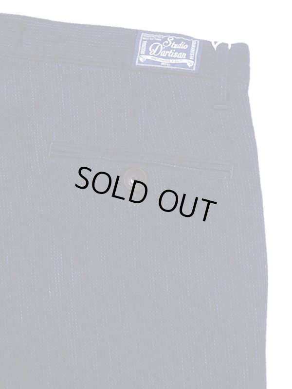 画像8: 【 STUDIO D'ARTISAN（ステュディオダルチザン） 】　インディゴドビークロスショーツ　[ DOBBY CLOTH SHORTS ]