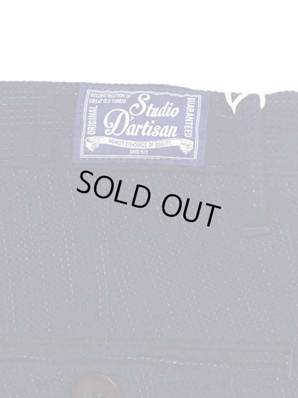 画像9: 【 STUDIO D'ARTISAN（ステュディオダルチザン） 】　インディゴドビークロスショーツ　[ DOBBY CLOTH SHORTS ]