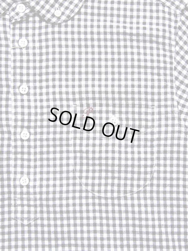 画像5: 【 Pherrow's（フェローズ） 】　七分袖プルオーバーボタンダウンシャツ　[ ギンガムチェック ]