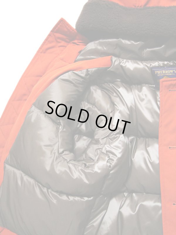 画像11: 【 Pherrow's（フェローズ） 】　B-9 TYPE　ダウンジャケット　 [ B-9 Type Down Jacket ]