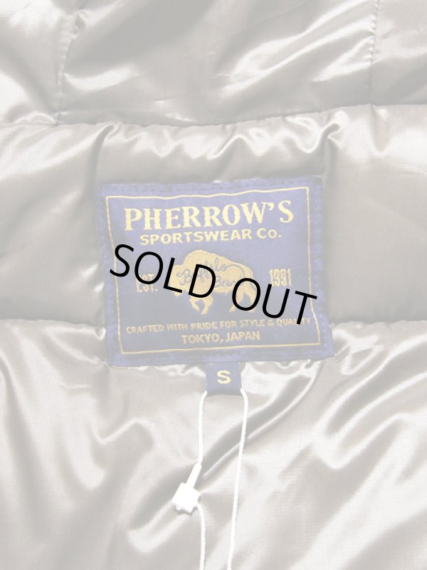画像12: 【 Pherrow's（フェローズ） 】　B-9 TYPE　ダウンジャケット　 [ B-9 Type Down Jacket ]