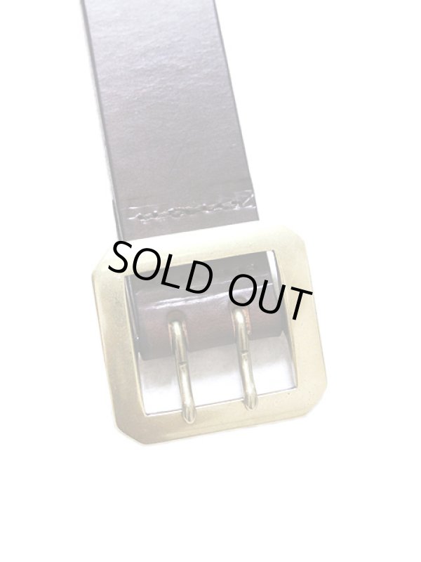 画像3: 【 Pherrow's（フェローズ） 】　UKサドルレザーダブルピンベルト　[ DOUBLE PIN BELT ]　[ BROWN ]