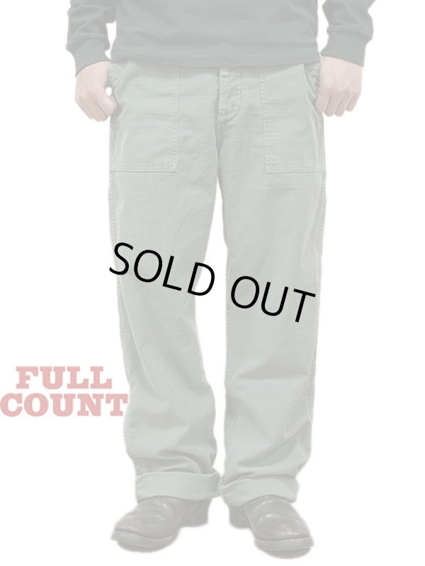 画像1: 【 FULLCOUNT（フルカウント） 】　ユーティリティートラウザー　[ Utility Trousers Fade ] [ OLIVE ] [ 24SS:Limited Collection ]