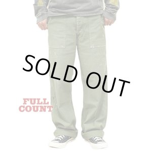 画像: 【 FULLCOUNT（フルカウント） 】　ユーティリティートラウザー　[ Utility Trousers "Master" ] [ OLIVE ]