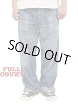 画像: 【 FULLCOUNT（フルカウント） 】　デニムユーティリティートラウザー　[ Denim Utility Trousers Fade ] [ INDIGO ] [ 24SS:Limited Collection ]