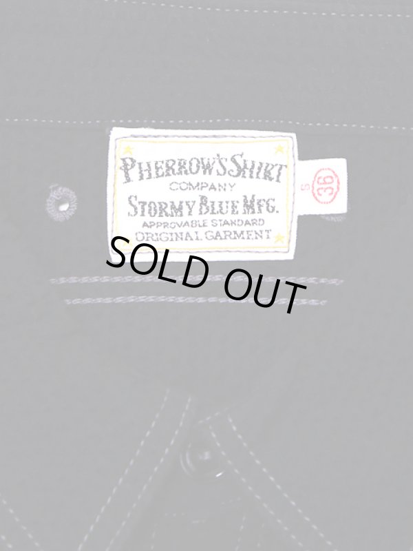 画像12: 【 Pherrow's（フェローズ） 】 半袖カスタムワークシャツ [ TRIUMPH MOTOR OIL CO. ]　[SHORT SLEEVE WORK SHIRT]
