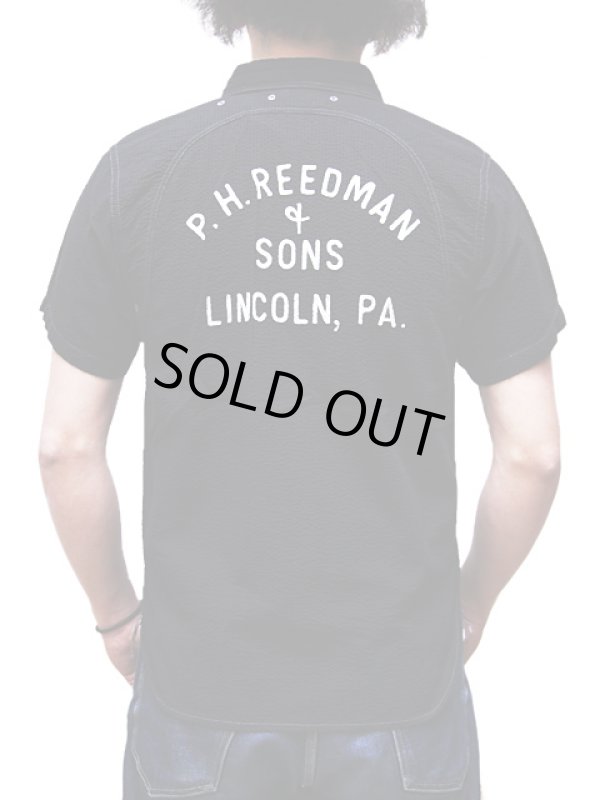 画像2: 【 Pherrow's（フェローズ） 】 半袖カスタムワークシャツ [ TRIUMPH MOTOR OIL CO. ]　[SHORT SLEEVE WORK SHIRT]