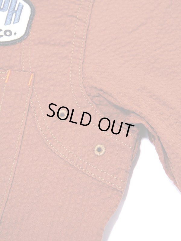 画像10: 【 Pherrow's（フェローズ） 】 半袖カスタムワークシャツ [ TRIUMPH MOTOR OIL CO. ]　[SHORT SLEEVE WORK SHIRT]