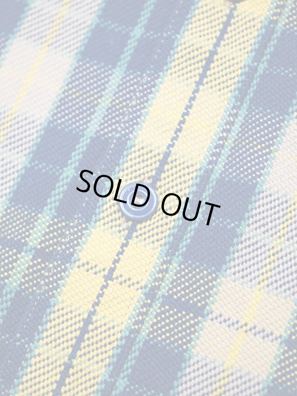 画像9: 【 Pherrow's（フェローズ） 】　ヘビーウェイトフランネルチェックシャツ　[ ネイビー x イエロー ]