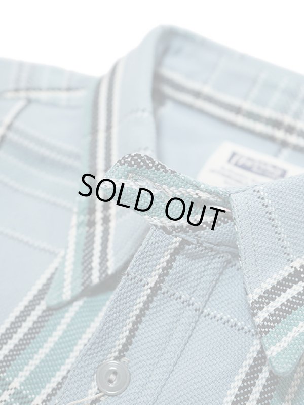 画像6: 【 Pherrow's（フェローズ） 】　ヘビーウェイトフランネルチェックシャツ　[ サックス ]