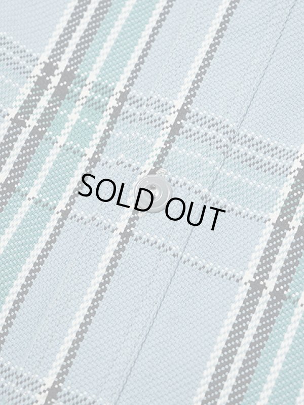 画像7: 【 Pherrow's（フェローズ） 】　ヘビーウェイトフランネルチェックシャツ　[ サックス ]