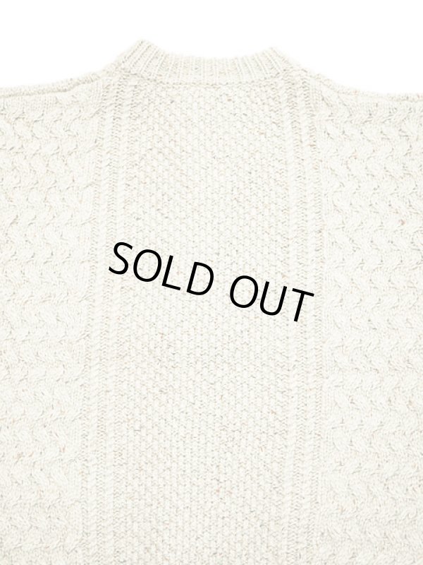 画像6: 【 Pherrow's（フェローズ） 】 ローゲージニットカーディガン　[ NATURAL ]