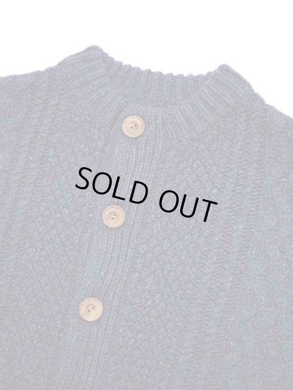 画像3: 【 Pherrow's（フェローズ） 】 ローゲージニットカーディガン　[ NAVY ]