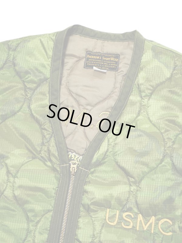 画像3: 【 Pherrow's（フェローズ） 】　ベトジャンキルトライナー　[ VIETNUM QUILTING LINER JACKET ]